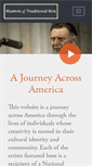Mobile Screenshot of mastersoftraditionalarts.org